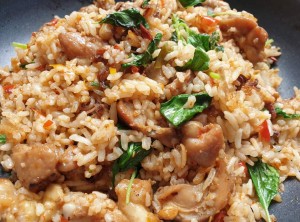 Spicy Basil Fried Rice